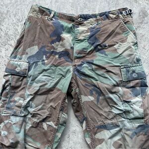 Military camo pants